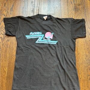 VINTAGE Florida Sport One Seaspray Designs LG SINGLE STITCH ULTRA SOFT T-SHIRT 2